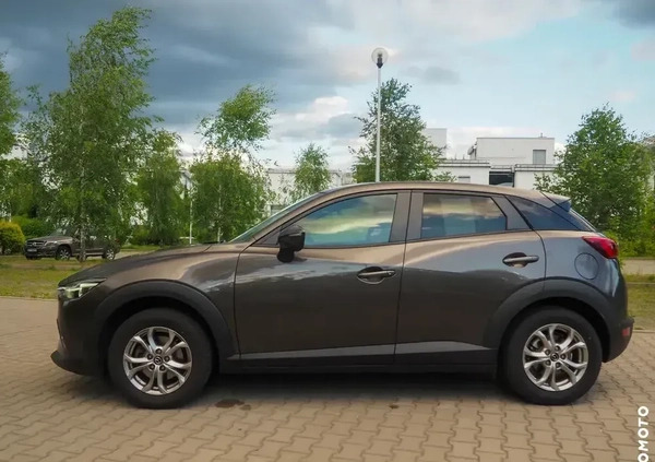 Mazda CX-3 cena 69900 przebieg: 50000, rok produkcji 2017 z Białystok małe 436